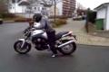 Yamaha Bulldog burnout
