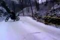 XT 550 v zime..