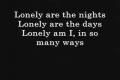Lonely Am I