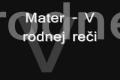 Mater - V rodnej reči