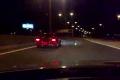 EVO IX MR  cesta v noci