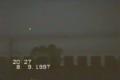 Nafilmovaný neidentifikovaný lietajúci objekt (UFO) nad mestom Kirkcaldy vo Veľkej Británii, v roku 1997.
