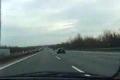 BMW M3 racing an Audi RS4 on the autobahn