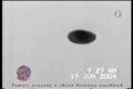 Osem krát nafilmovaný neidentifikovaný lietajúci objekt UFO nad mestom Miláno v Taliansku. Film číslo 1/8: 17. jún 2004.