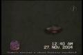 Osem krát nafilmovaný neidentifikovaný lietajúci objekt UFO nad mestom Miláno v Taliansku. Film číslo 4/8: 27. november 2004.