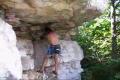 rock climbing