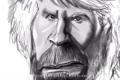 SpeedPainting Chuck Norris by Nico di Mattia