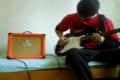 Vision Strat & Orange AMP 15r DEMO