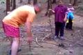Expedice AKCEP08 - stavění brlohu