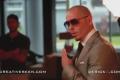Pitbull - natáčanie klipu Hotel Room Service