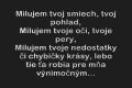 Pre teba láska